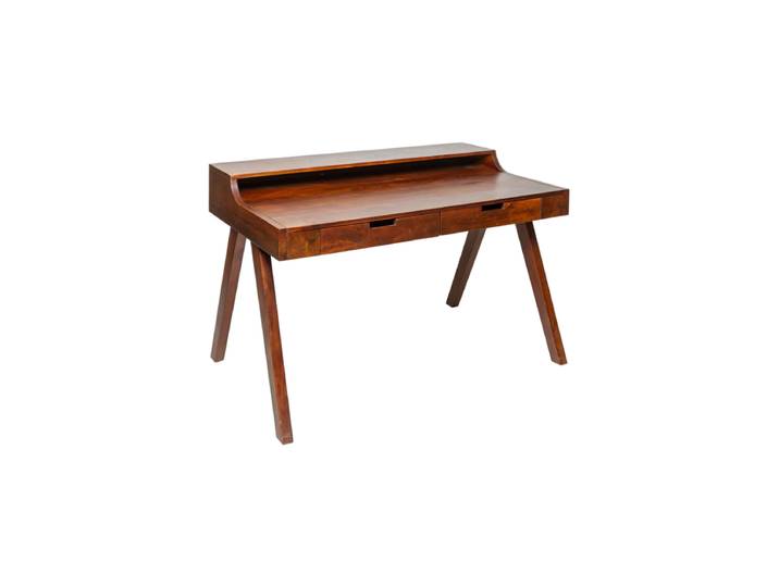 Massiver Schreibtisch/Sekretär „Monson“ Akazienholz Natural Invicta Interiors
