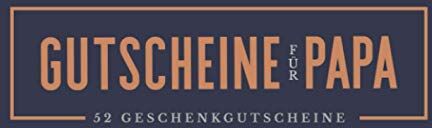 Marble Bay Media - Gutscheine für Papa - 52 Geschenkgutscheine: Ein einzigartiges Heft, um einem Vater, der schon alles hat, deine Liebe ein ganzes Jahr lang zu zeigen - Preis vom 30.09.2026 22:30:23 h