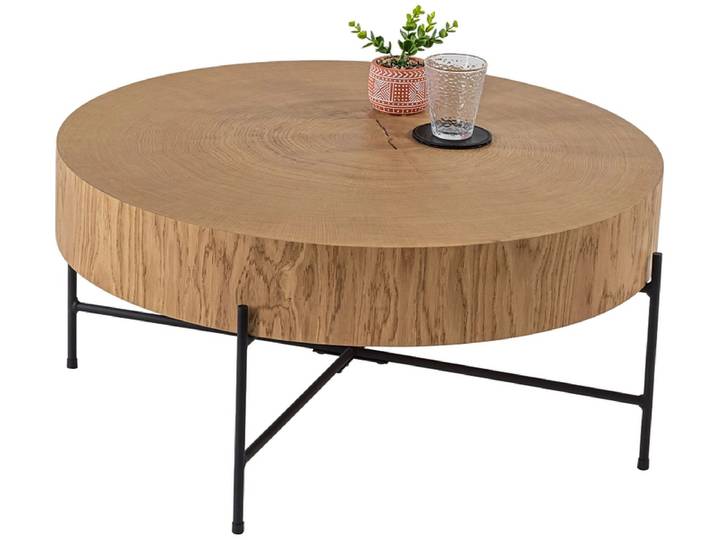 Couchtish RING 75x75x36cm holz