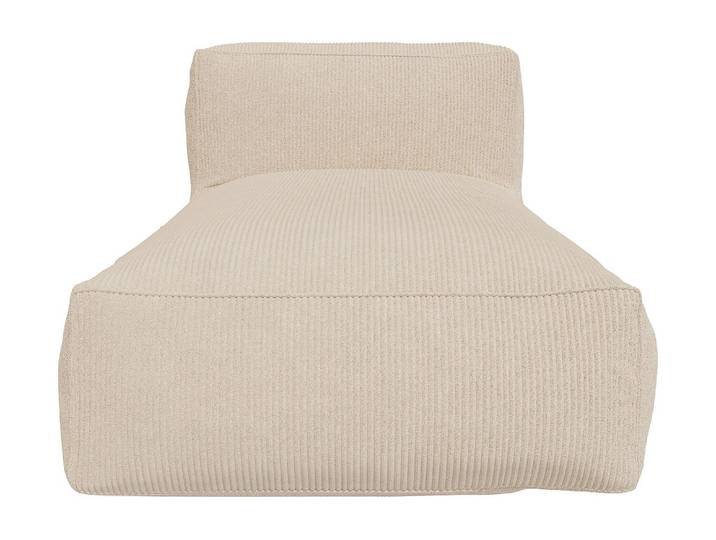 Recamiere - Cord - Beige - NOUMARA