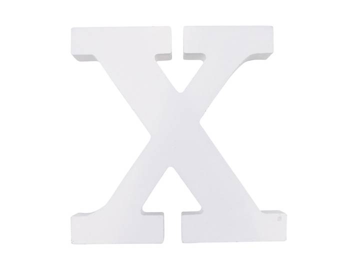MDF Buchstabe X, FSC 100%, 11x2x11cm