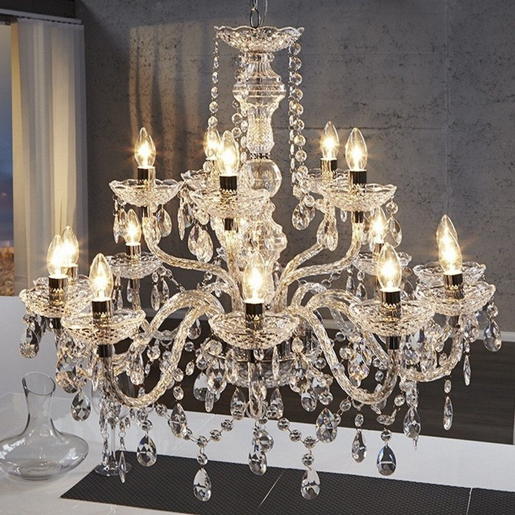 Mercer41 15-light chandelier Translucent 80cm H X 80cm W X 80cm D