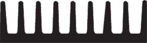 Fischer Elektronik 10037011 ICK 24 B Kühlkörper 13 K/W (L x B x H) 33 x 19 x 4.8mm DIL-14, DIL-16, DIL-18, DIL-20, DIL-22, DIL-24