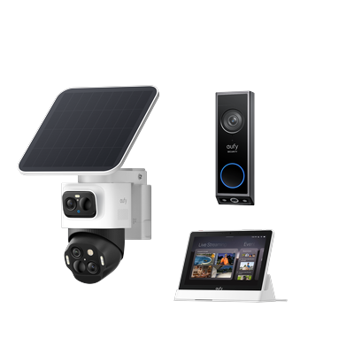 eufyCam S4 +Smart Display E10 + Video Doorbell E340 bundle