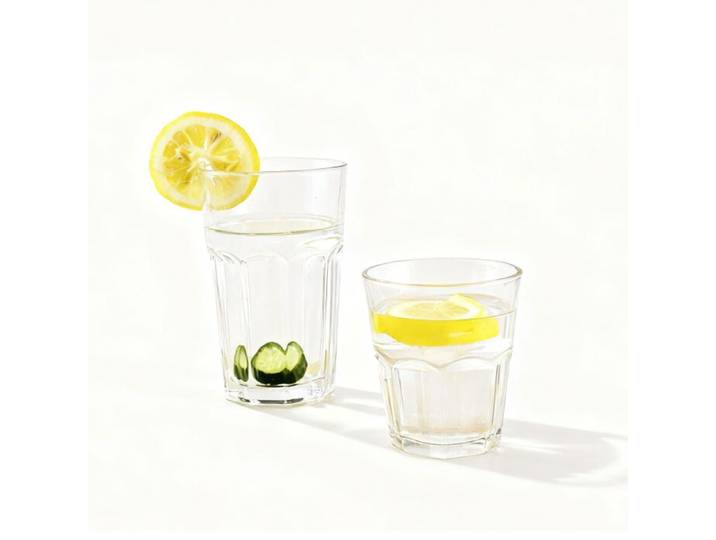 Trinkglas-Set 12 Stück 6x420ml, 6x240 ml
