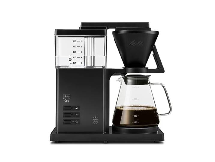 Melitta One Filterkaffeemaschine, Pure Black