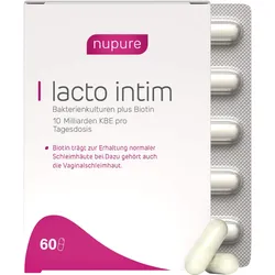 Lacto Intim - Milchsäurebakterien + Biotin 60 ST
