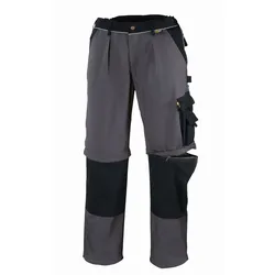 Bundhose 2in1 320g/m2 "CANVAS" Cordura - 44 - grau