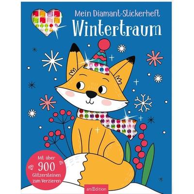 Mein Diamant-Stickerheft – Wintertraum, Taschenbuch von , arsedition, 978-3-8458-5877-7
