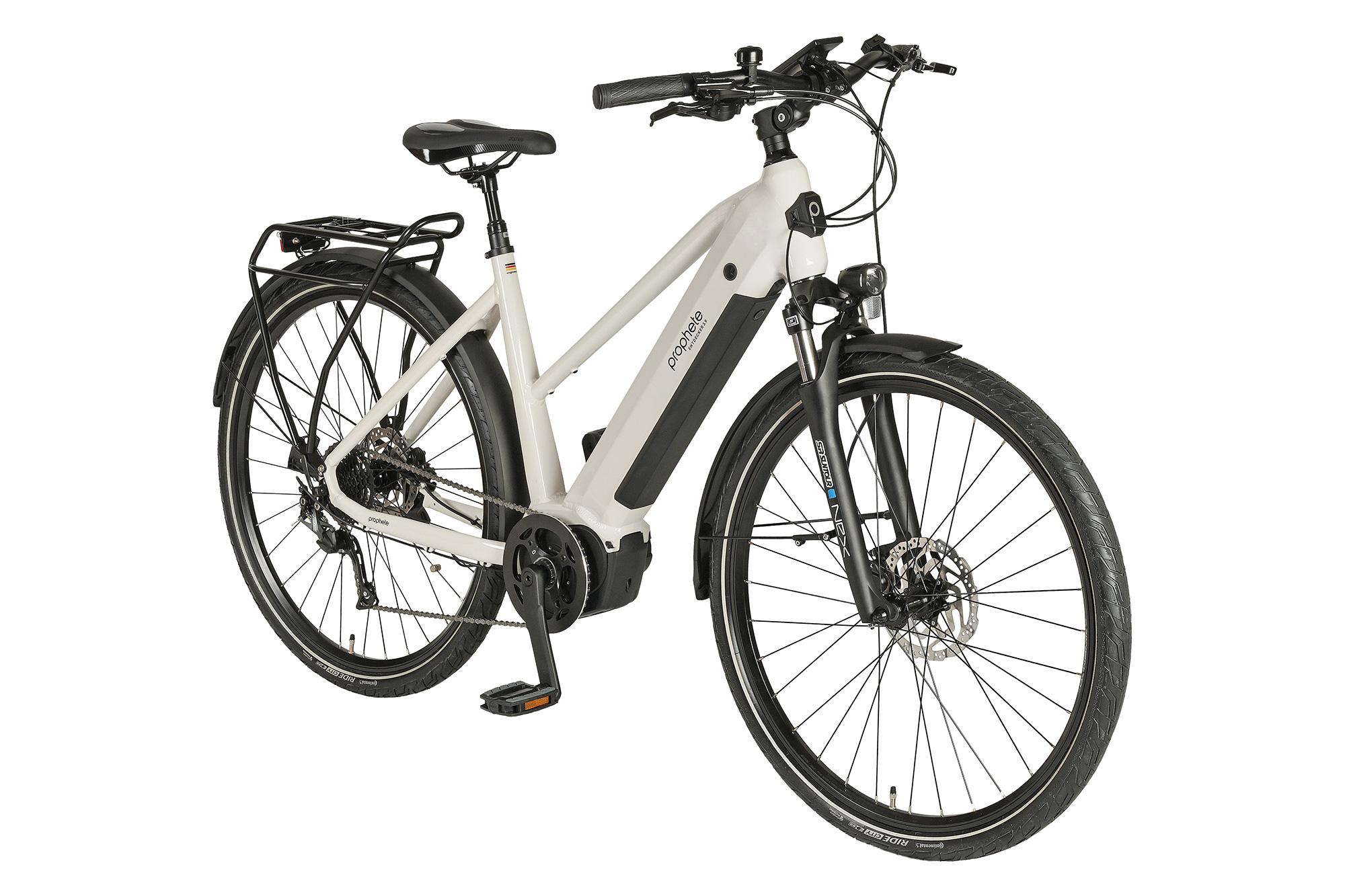 PROPHETE ENTDECKER 3.9 Damen Trekking E-Bike 28" Limited| AEG Mittelmotor 36 V 70 Nm, Shimano 9-Gang, Hydraulische Scheibenbremse
