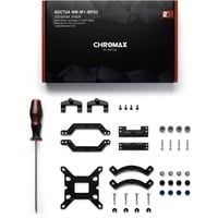 NM-M1-MP83 chromax.black, Befestigung/Montage schwarz