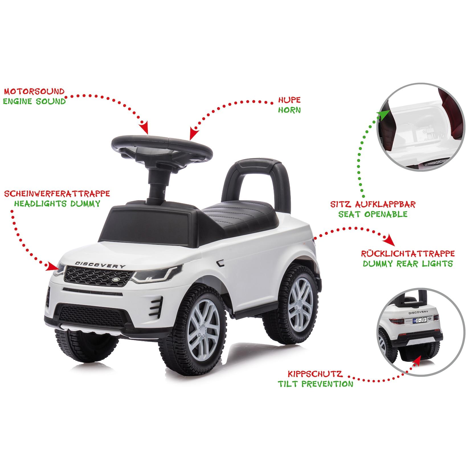 JAMARA Rutscher Land Rover Discovery weiß 2in1