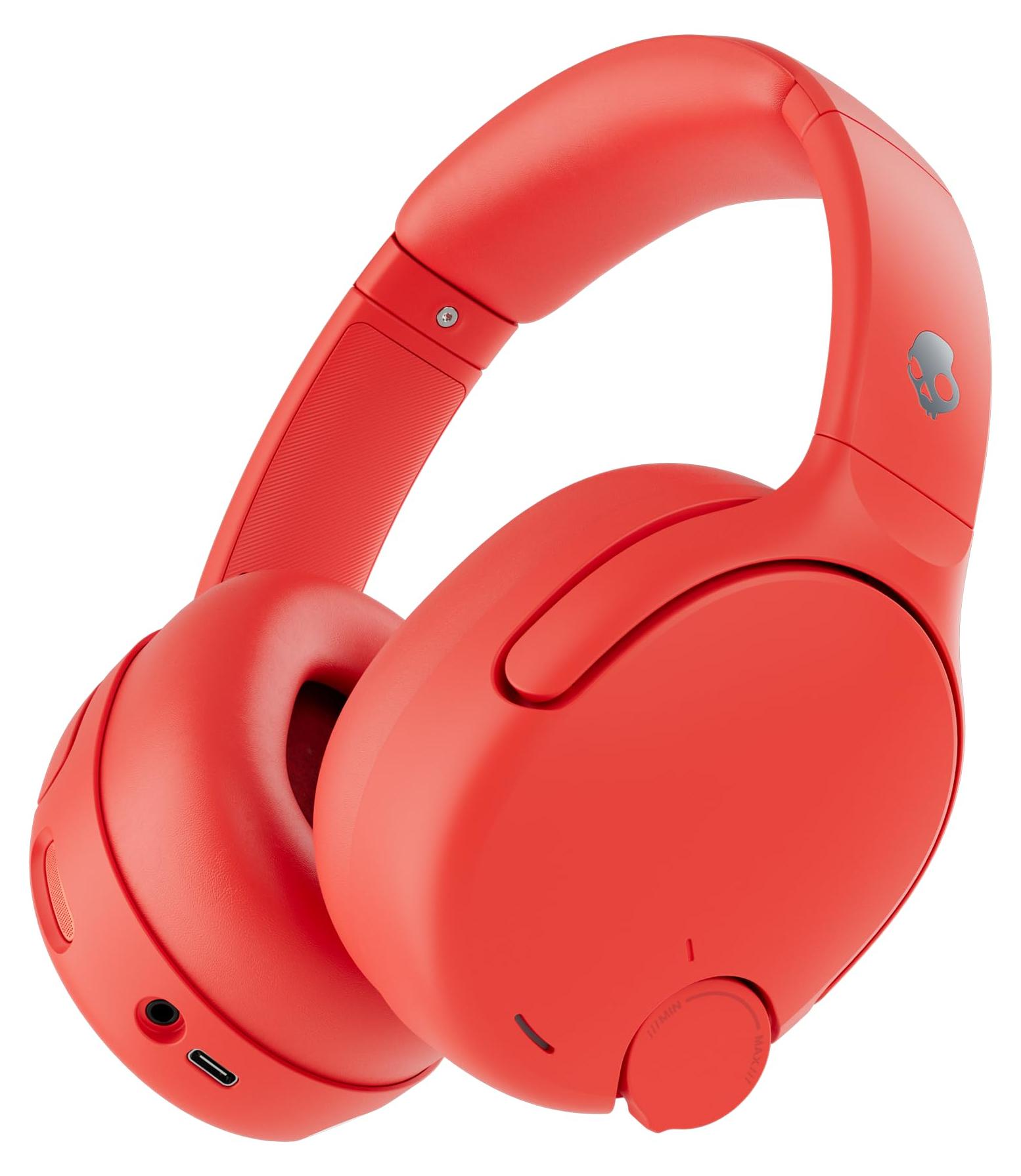 Skullcandy Crusher 720, Verkabelt & Kabellos, 20 - 20000 Hz, Anrufe/Musik, 362,8 g, Kopfhörer, Rot