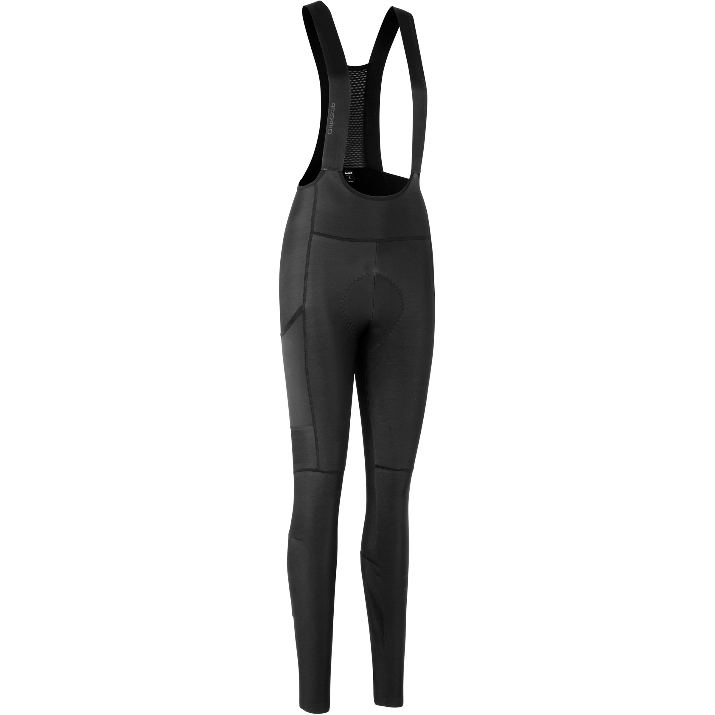 GripGrab PACR Thermal Bib lang Damen Fahrradhose schwarz Größe M Rennrad Windabweisend Wasserabweisend