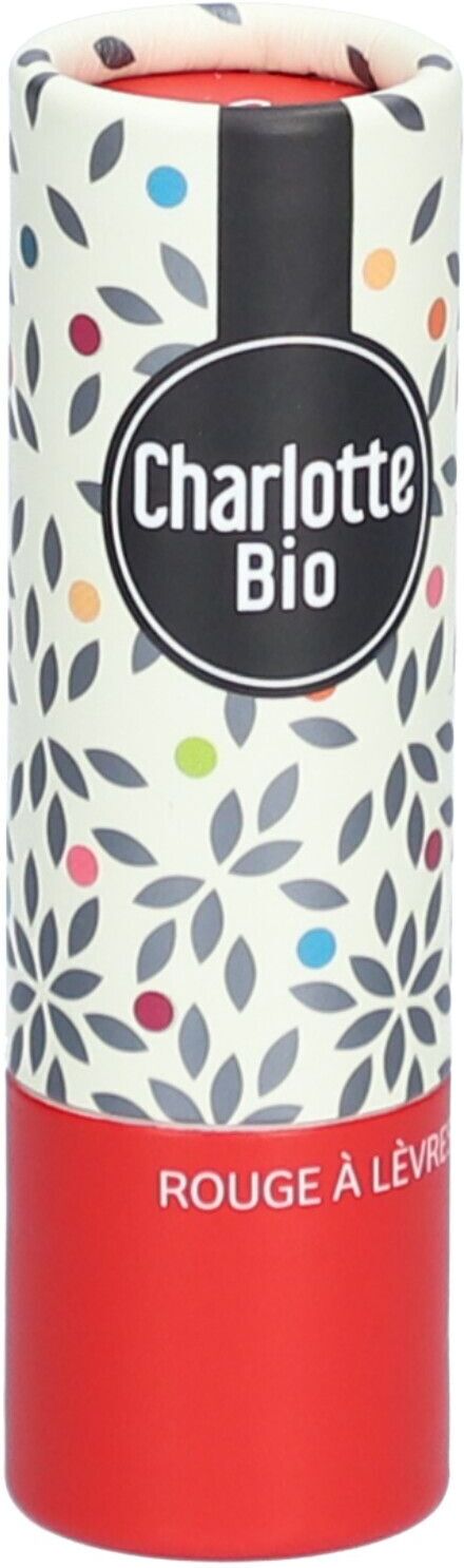 CHARLOTTEBIO Organic Matte Lipstick - Le Vrai Rouge 3,5 g Lippenstift
