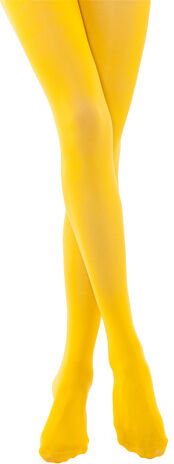 Strumpfhose, gelb