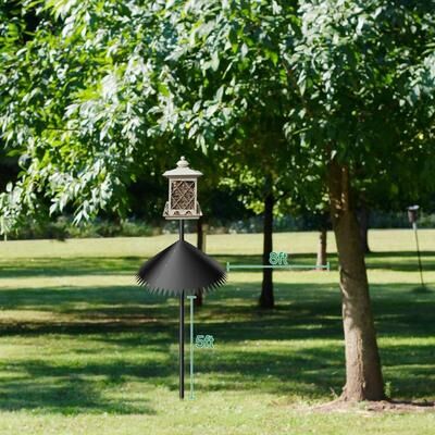 Drop Dash Deals Squirrel Proof Baffle, Large Around wrap Squirrel Baffles For Bird Feeder Protection, Weather Resistant Squirrel Proof Baffle, Large Around wrap Squirrel Baffles For Bird Feeder Protection, Weather Resistant