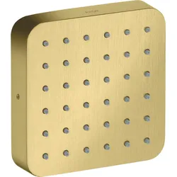 Hansgrohe AXOR Citterio E Brausemodul Unterputz softsquare, Brushed Brass, 120x120 mm