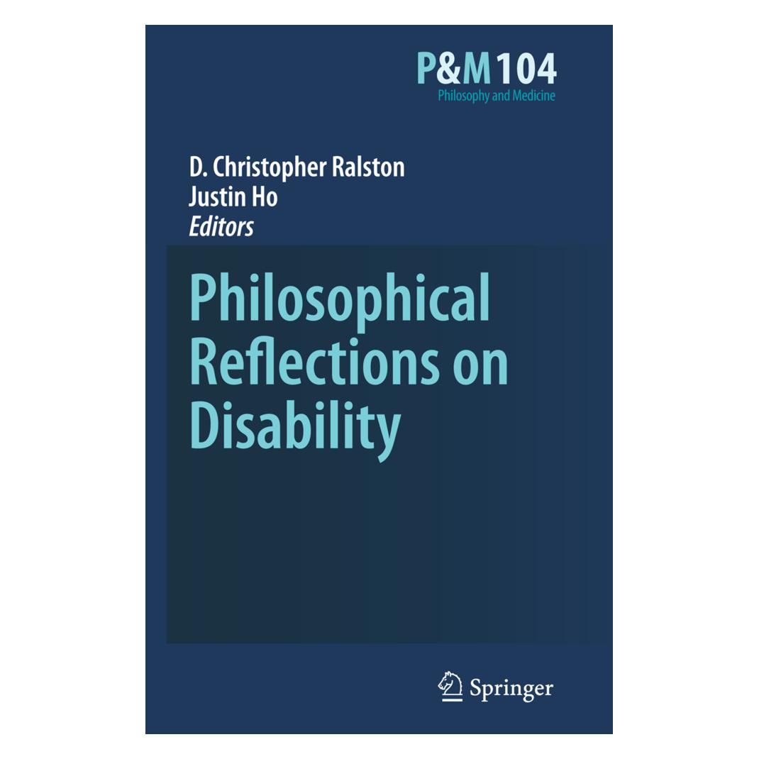 Springer Philosophical Reflections on Disability (Englisch, Softcover, Christopher Ralston, Justin Ho) (55383903)