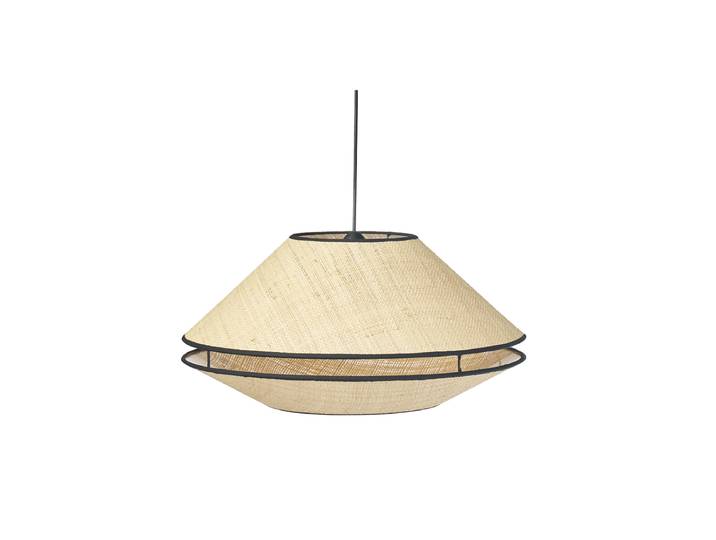 Suspension en rabane naturelle D50 cm KOYA