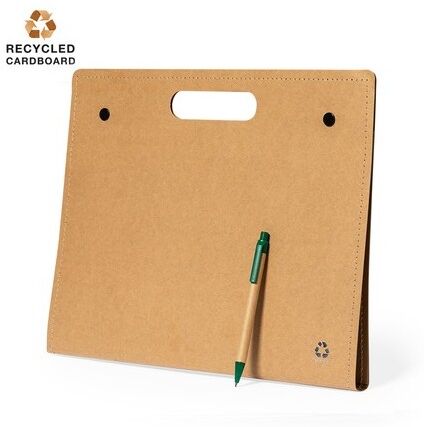 Porte-documents personnalisé Kelem carton recyclé