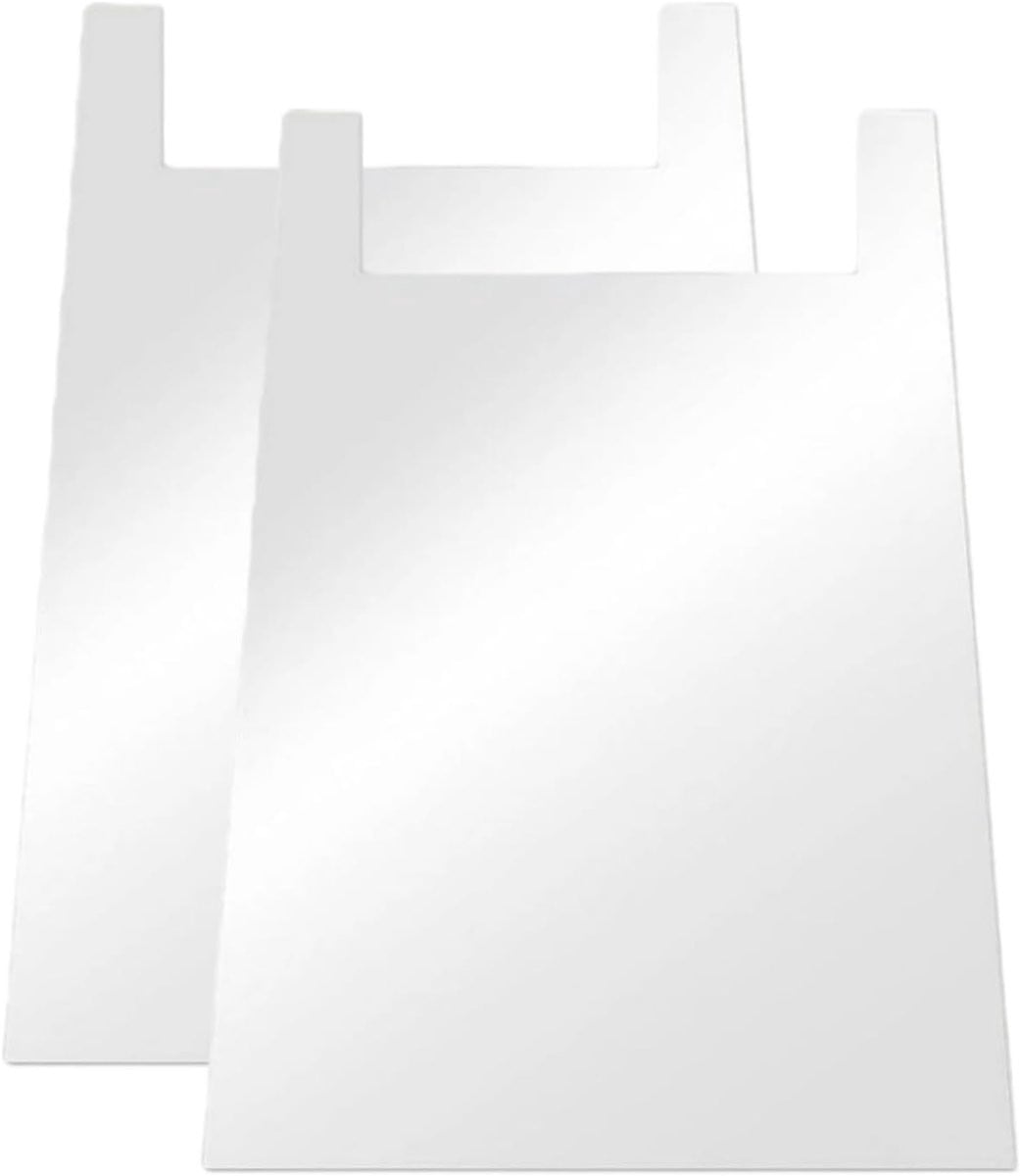 Bankwand afstandhouder Meubelbeschermers Transparant - 2 stuks