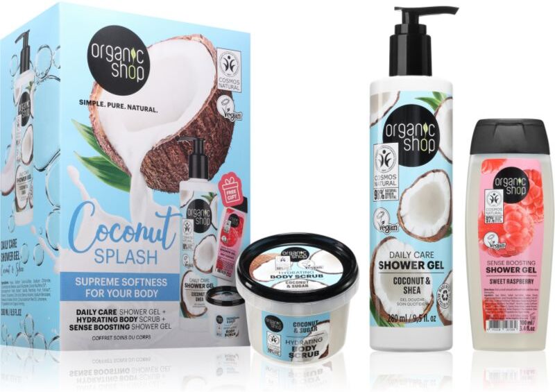 Organic Shop Coconut Splash coffret cadeau corps