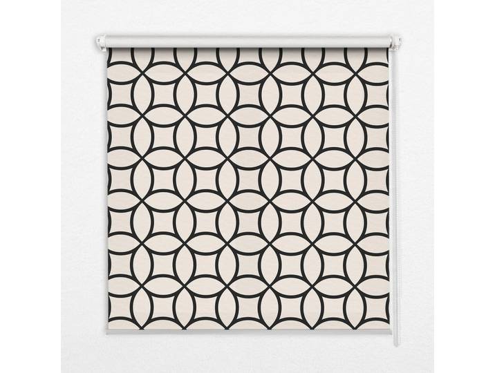 Tulup Innenrollo - Fensterrollo - Rollo - 90x180 cm - Verschachtelung, Weiß, Kunststoff, Rechteckig, 90x180x0.5 cm, Heimtextilien, Vorhänge, Rollos