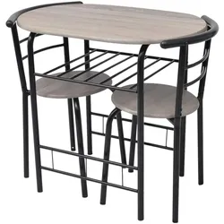 vidaXL, Bartisch, Husenau (80 x 80 x 74 cm, 80 x 80 x 74 cm)