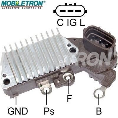 MOBILETRON Generatorregler VR-H2005-77 für ISUZU