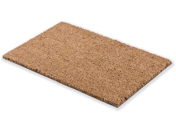 Fussmatte ASTRA Kokosvelours , beige (natur), B:40cm H:15mm L:60cm, Kokos, Teppiche, Fussmatte, Kokos Türmatte, rutschfest, schmutzabweisend