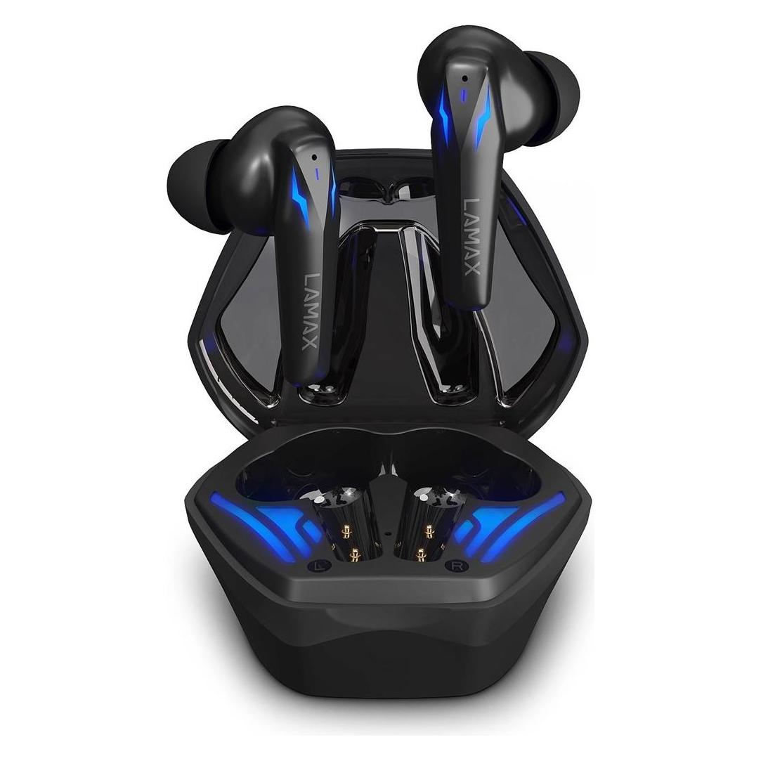 Lamax LMXHNI1 headphones/headset True Wireless Stereo (TWS) In-ear Gaming Bluetooth Black (Kabellos) (LMXHNI1)