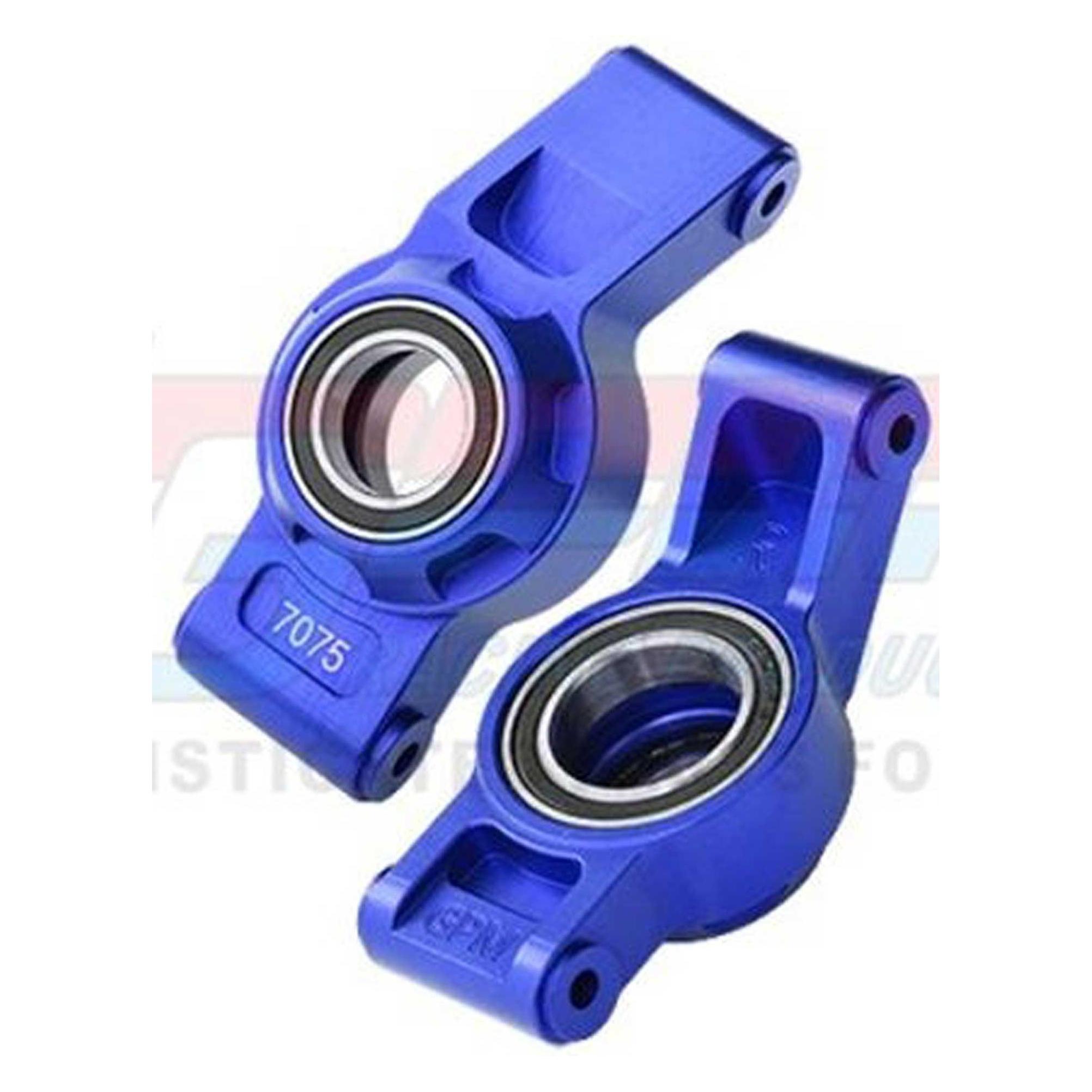 GPM Aluminium Radträger Set hinten oversized blau TRX X-MAXX, XRT (GPMXRT022B)