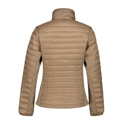 Outdoorjacke LUHTA "Luhta Jacke Innamaa", Damen, Gr. 42, sand, Stoff, 100% Polyester, normal, Jacken Outdoorjacke