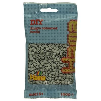 HAMA Perlen Midi - Kieselgrau 1000 Perlen