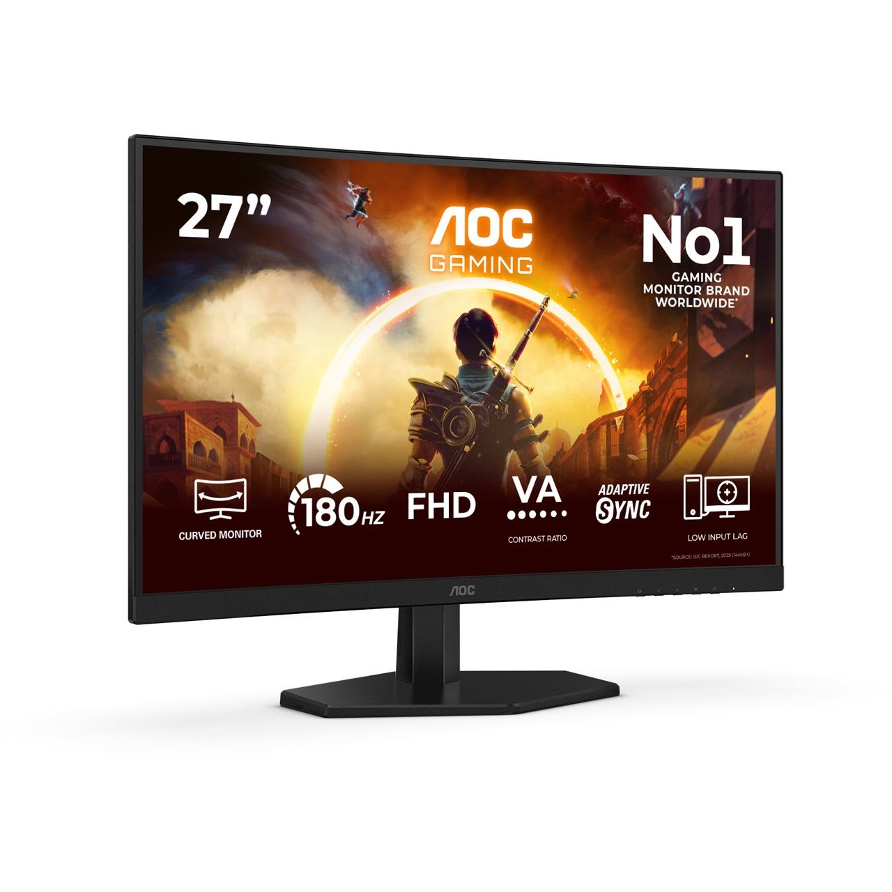 27" (68,58cm) AOC Gaming C27G42FE schwarz 1920x1080 1xDisplayPort 1.4 / 1xHDMI 2.0