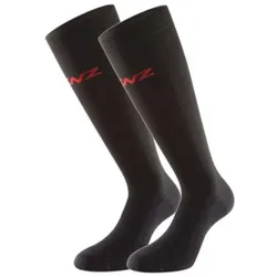 Lenz, Unisex, Sportsocken, Skiing 4.0 (35 - 38), Schwarz