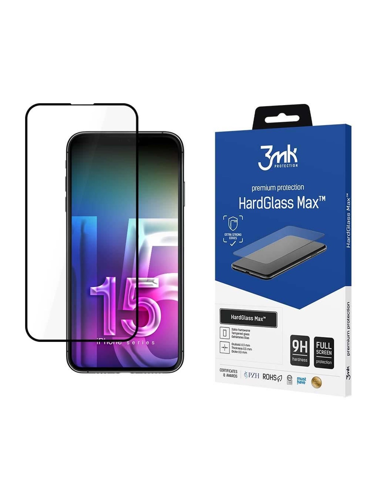 3mk Apple iPhone 15 Pro Max - HardGlass Max
