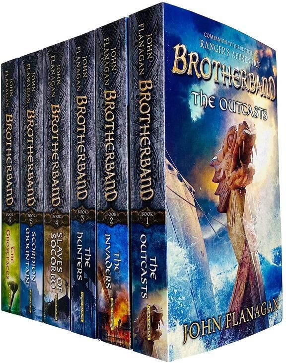 Brotherband Chronicles By John Flanagan Collection 6 Books Set - Ages 9-11 - Paperback Corgi Books