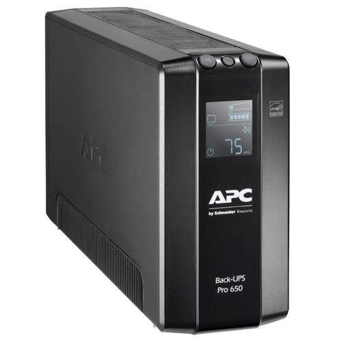 APC Back UPS Pro BR 650VA, 6 Outlets, AVR, LCD Interface