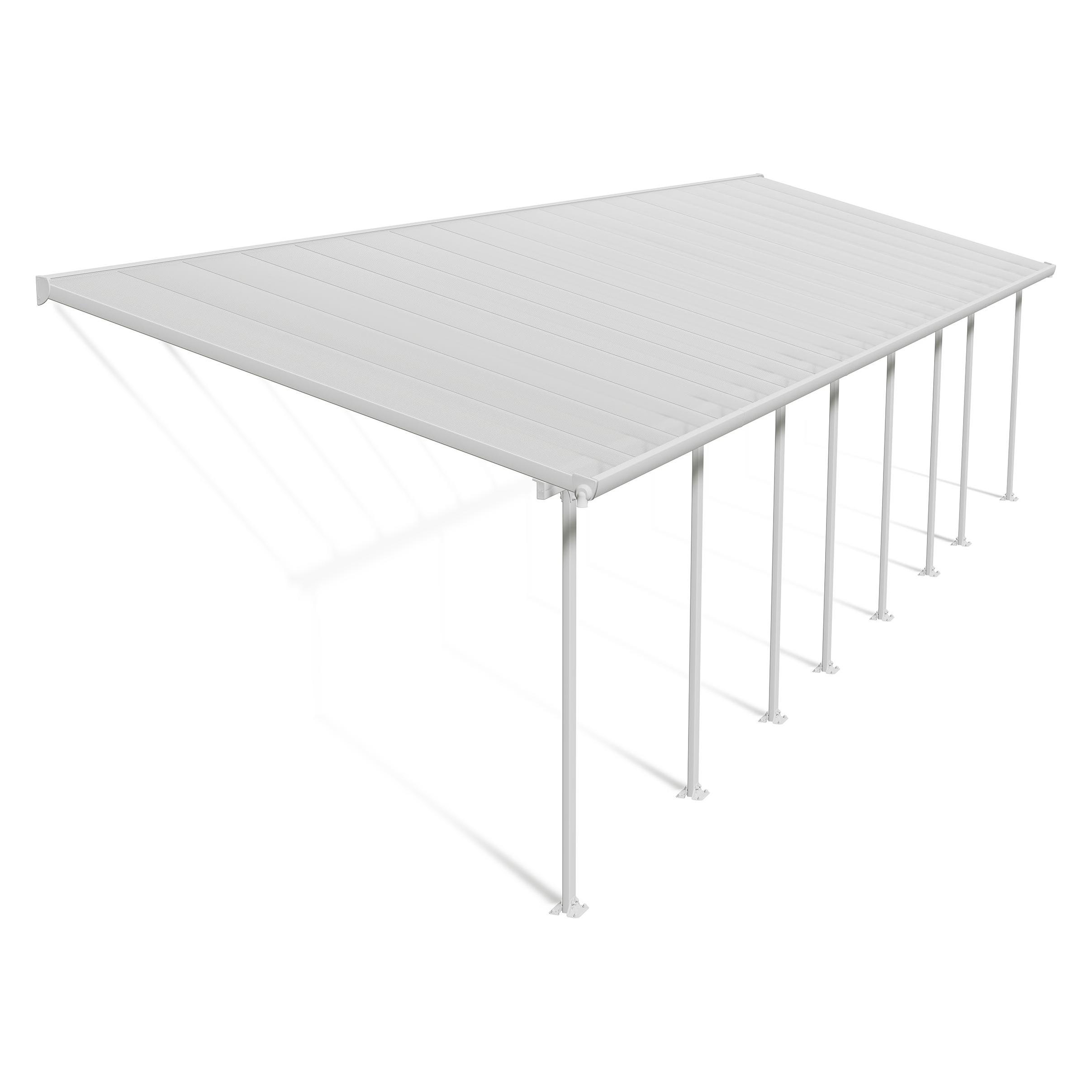 Canopia Terrassenüberdachung Feria 294x1156cm Weiss (47147568)