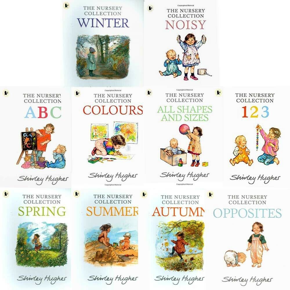 Walker Books The Nursery Collection 10 Book Collection Set By Shirley Hughes