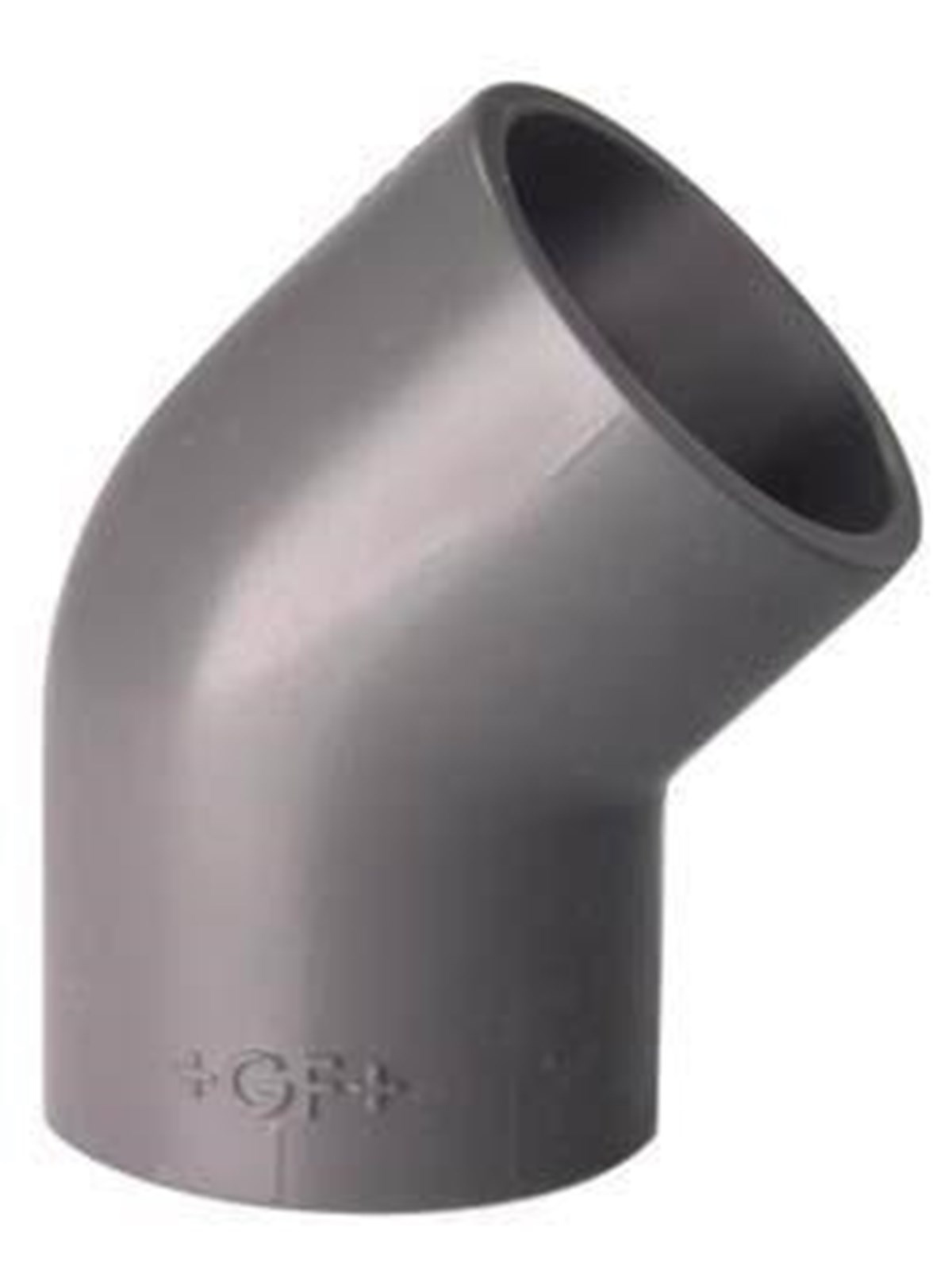 +GF+ Elbow 45° pvc pn16 d50