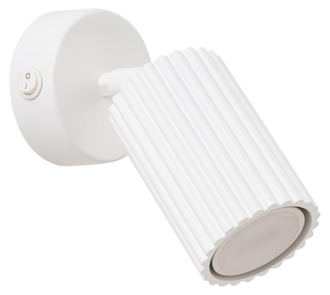 Sollux Lighting Kinkiet KARBON plafondlamp, wit, aluminium, B/D/H: 16 x 8 x 8 cm