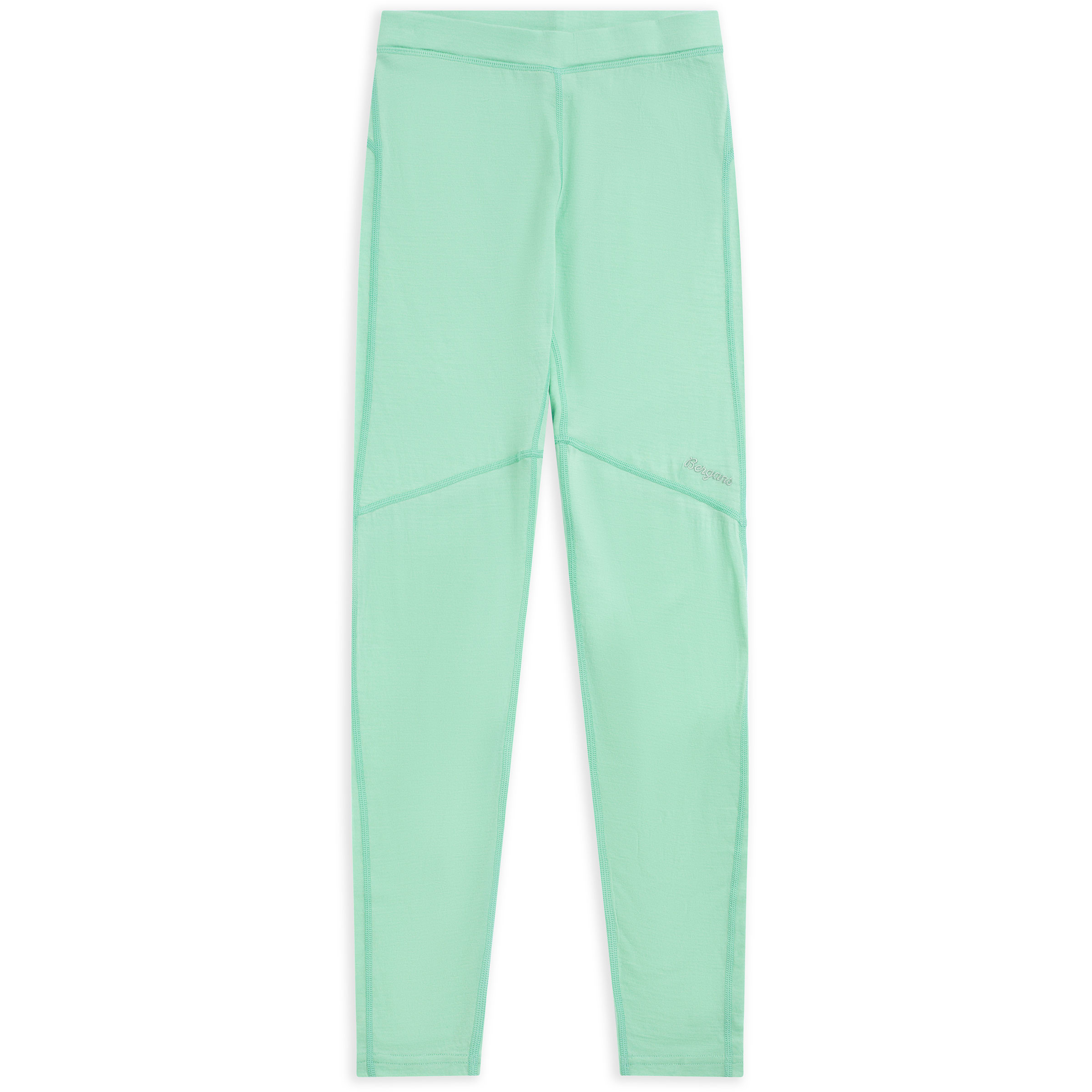 Bergans Inner:Pure Merino Hose Kinder Merino Unterwäsche gruen Größe 140 Schnell trocknend Merinowolle
