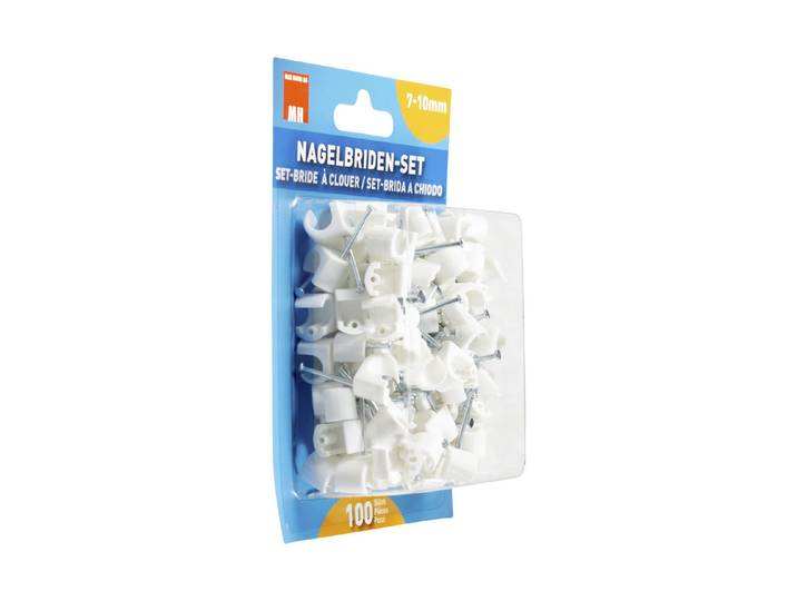 Max Hauri AG Nagelbriden-Set Weiss