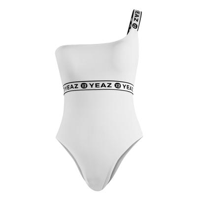 Badeanzug YEAZ "Badeanzug COCCARO", Damen, Gr. XXL, US, weiß, Obermaterial: 74% Nylon NY. 26% Elasthan EL., Badeanzüge Badeanzug