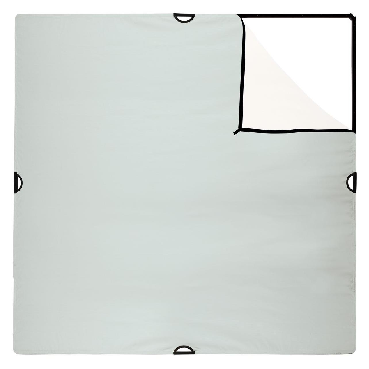Westcott Scrim Jim Large Zilver / Wit Bounce Doek (1.8 x 1.8m) (Blitzdiffusor) (1871)