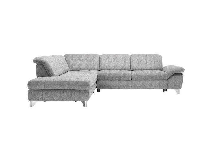 Beldomo Style Ecksofa, Hellbraun, Metall, Ottomane links, L-Form, 319x260 cm, Goldenes M, Bettkasten erhältlich, Bettfunktion Hocker Rücken echt, Wohnzimmer, Sofas & Couches, Wohnlandschaften, Ecksofas