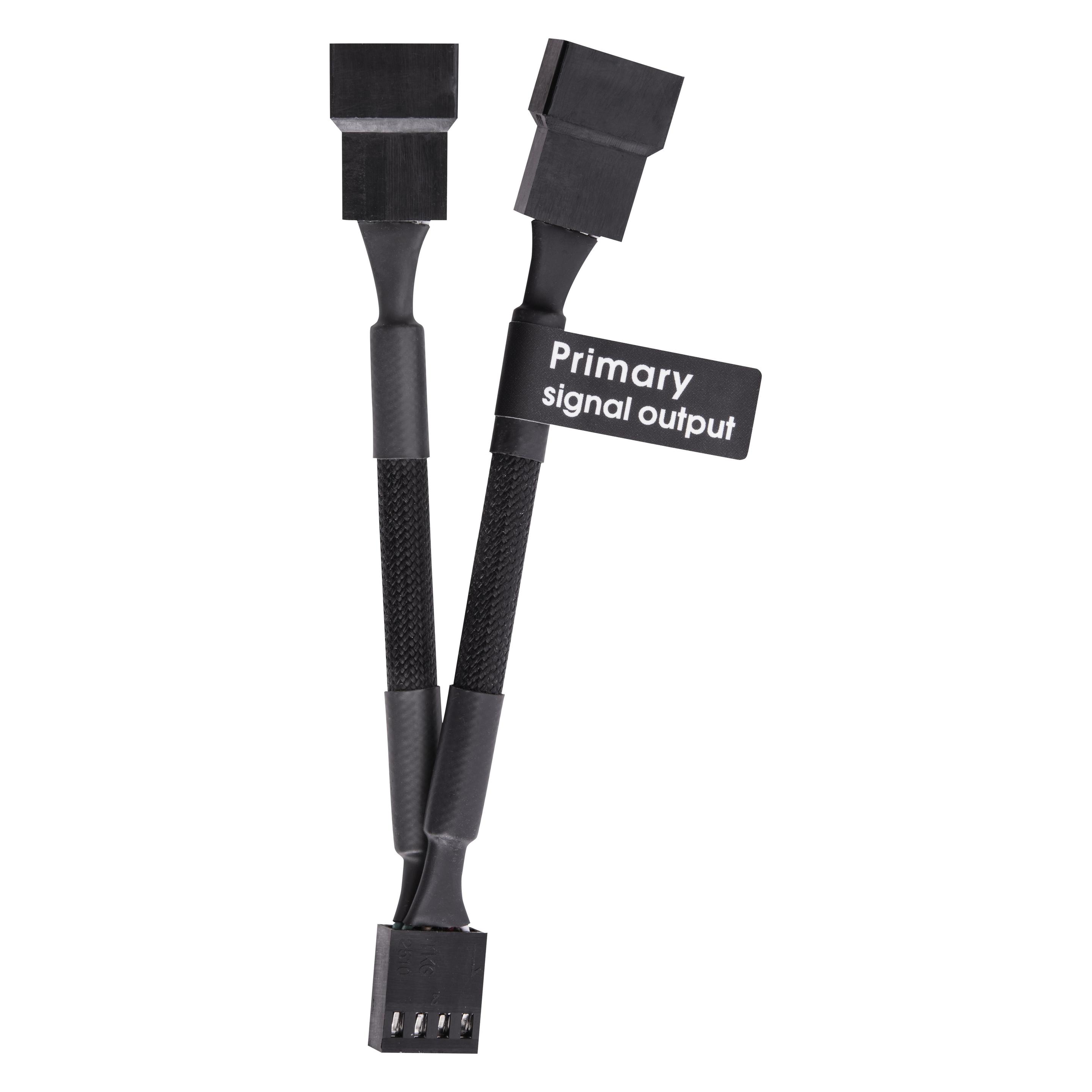 Thermaltake TT TTMOD PWM Fan 4Pin Y-Kabel 3x AC-060-CO1OTN-F1 (AC-060-CO1OTN-F1)